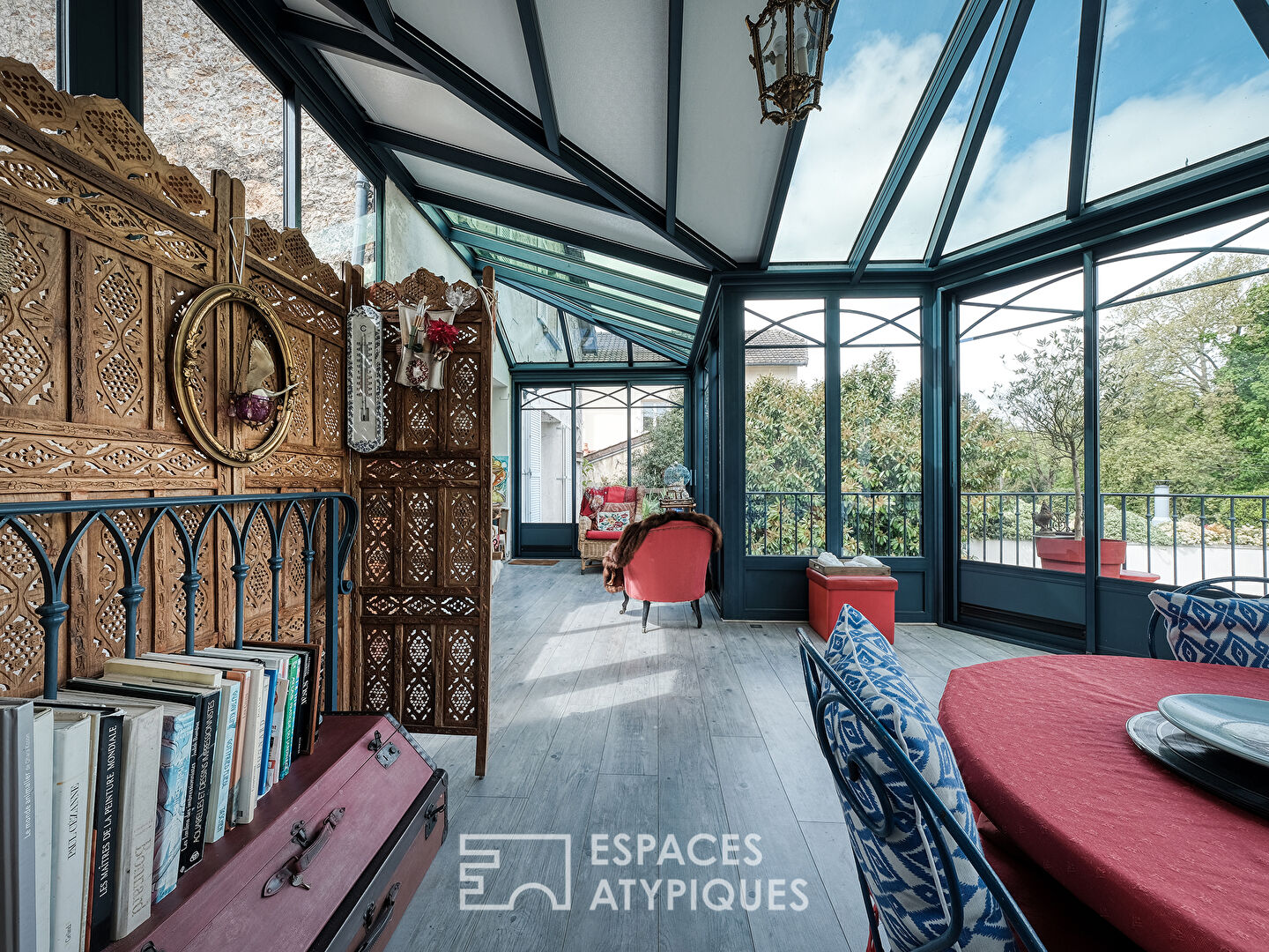 La meulière et son extension