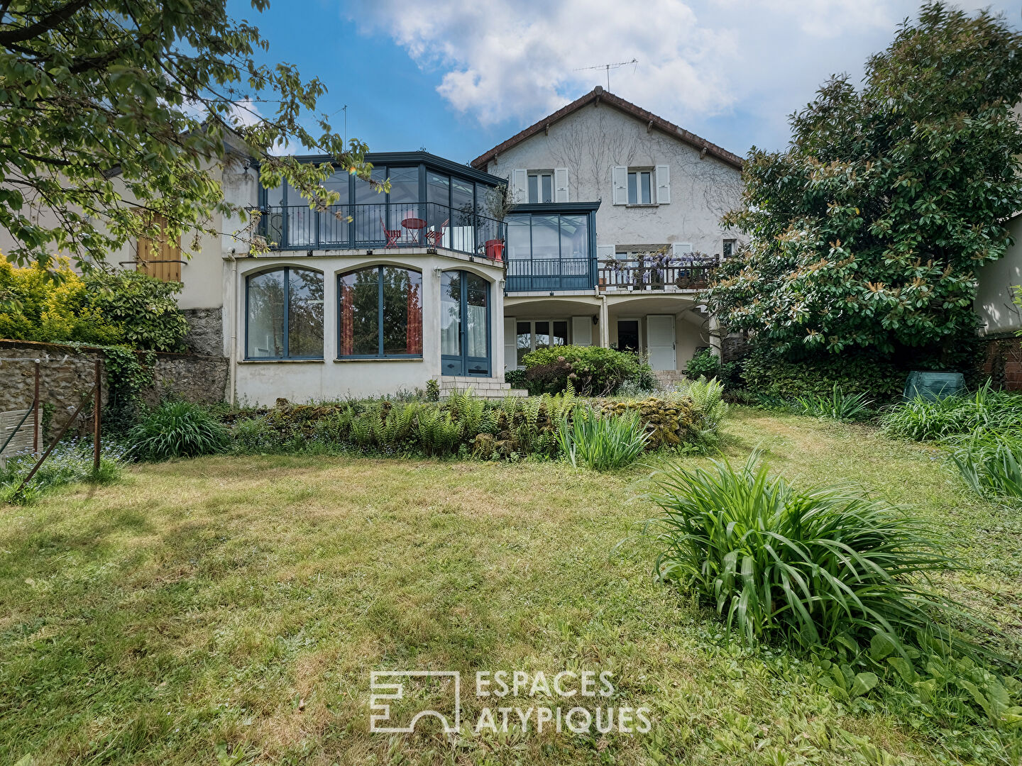 La meulière et son extension