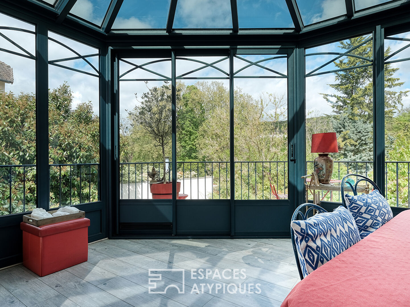 La meulière et son extension