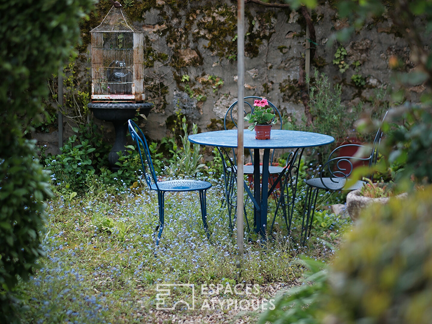 La meulière et son extension