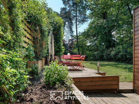 Maison familiale en ossature bois au coeur de la nature