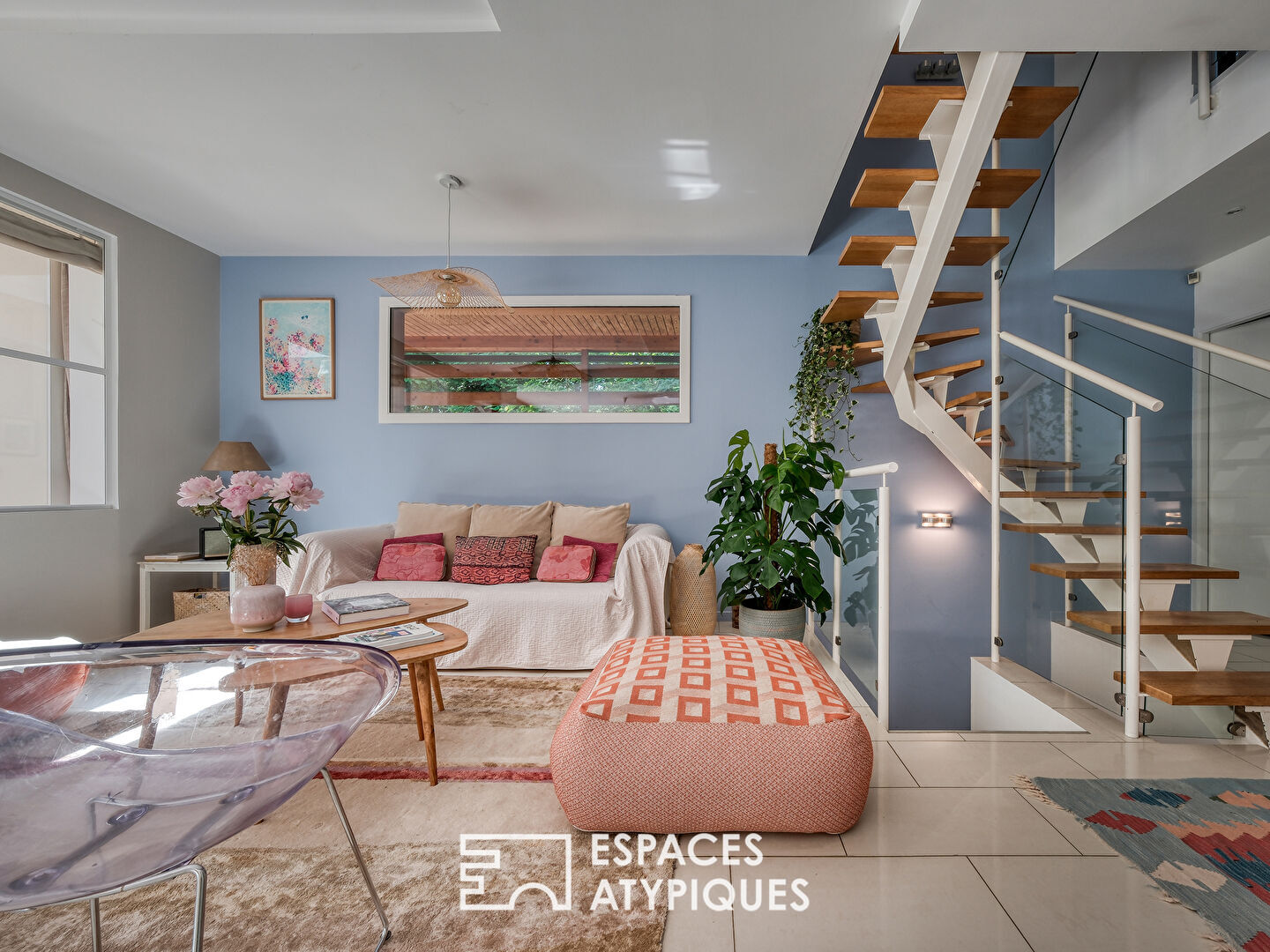 Maison familiale en ossature bois au coeur de la nature