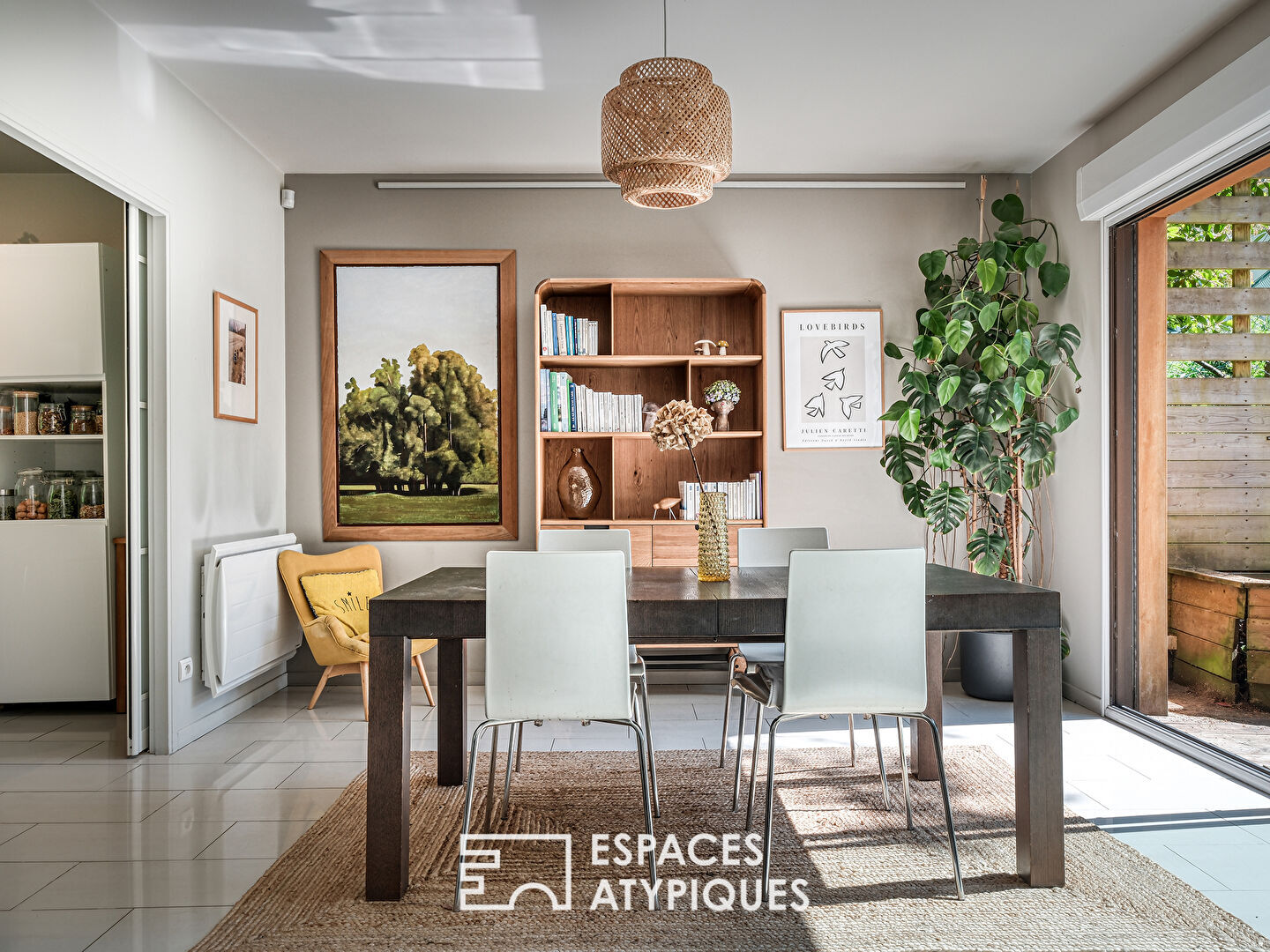 Maison familiale en ossature bois au coeur de la nature