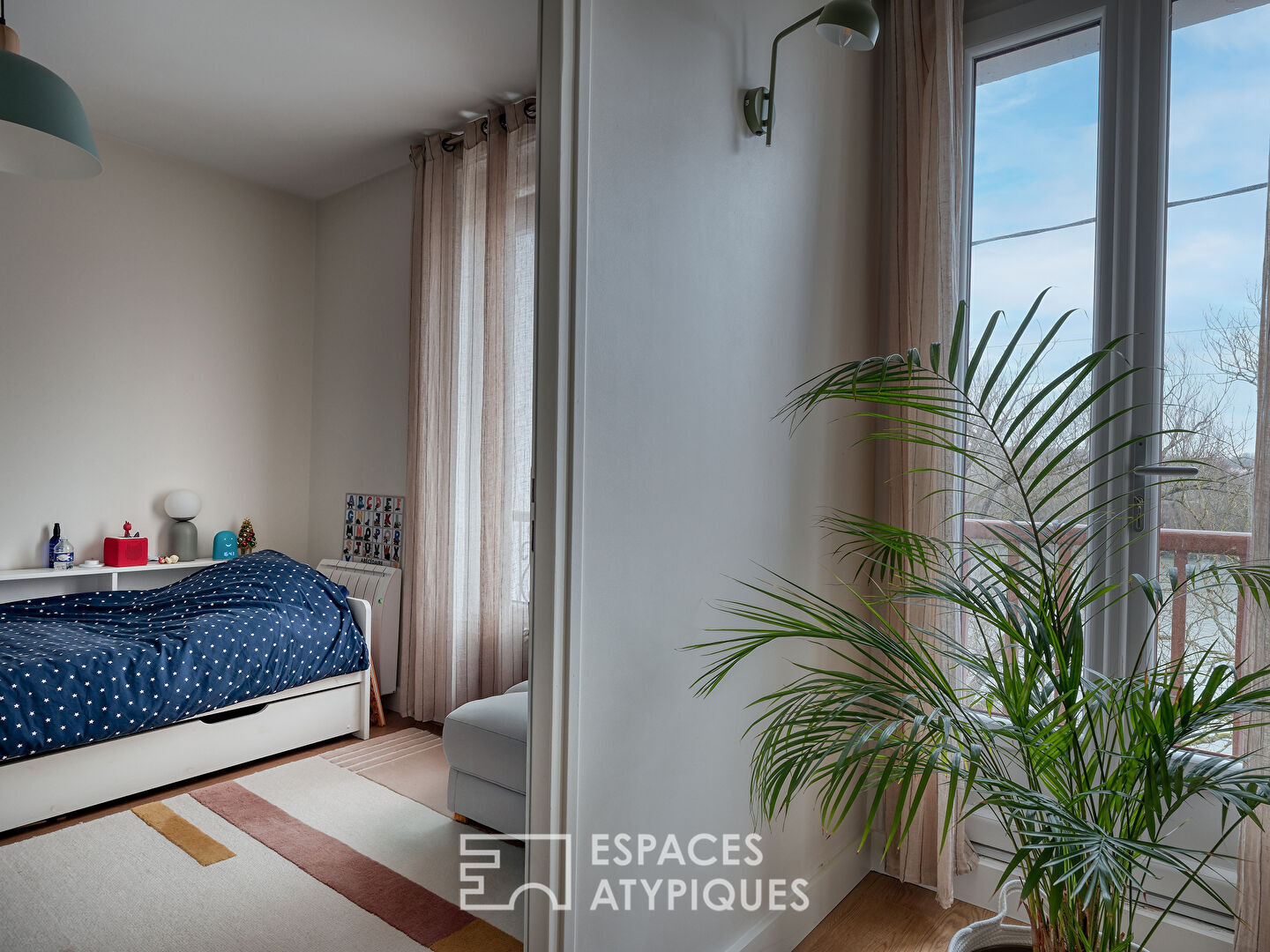 Maison familiale en bord de seine.