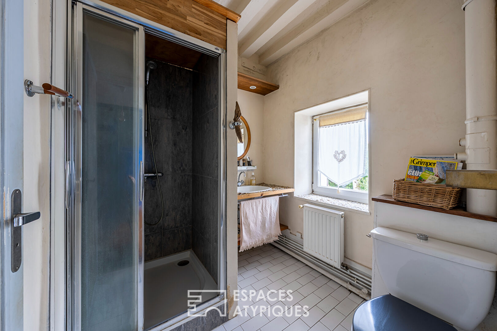 La maison de maître dans le centre historique de Chilly-Mazarin