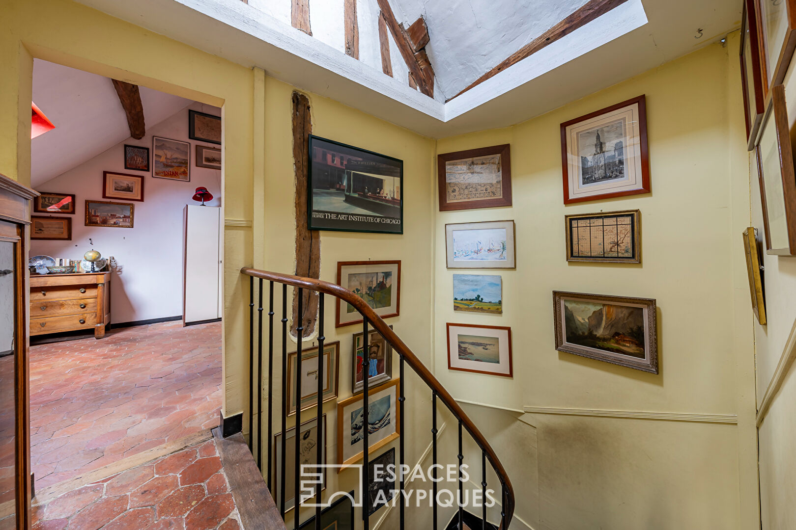 La maison de maître dans le centre historique de Chilly-Mazarin