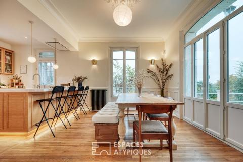 La meulière avec garage aménagé