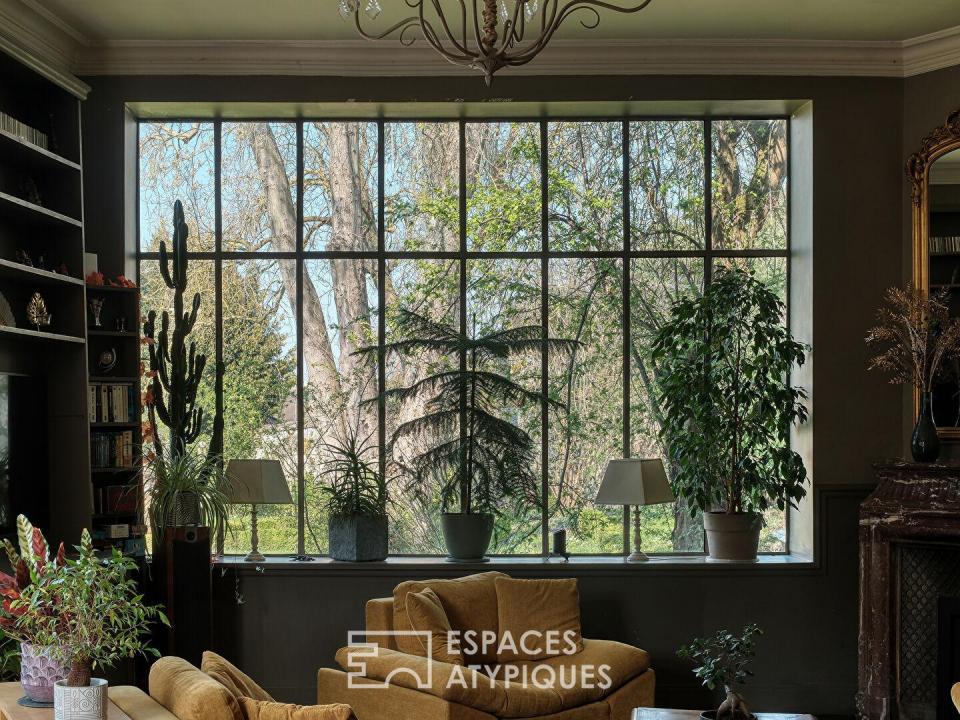 Maison de caractère en coeur de ville avec jardin et revenus locatifs