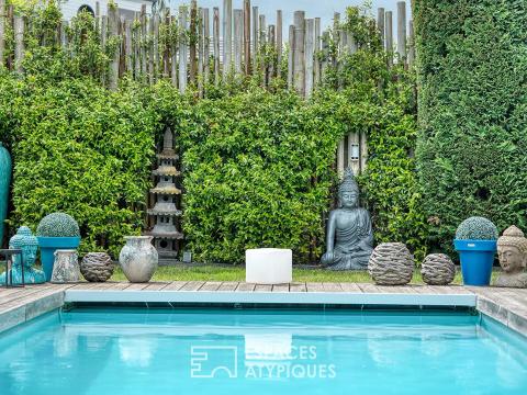 Maison d&rsquo;architecte contemporaine avec piscine