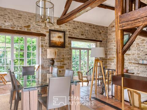 Charmante maison avec grande pièce de vie et belle hauteur sous plafond