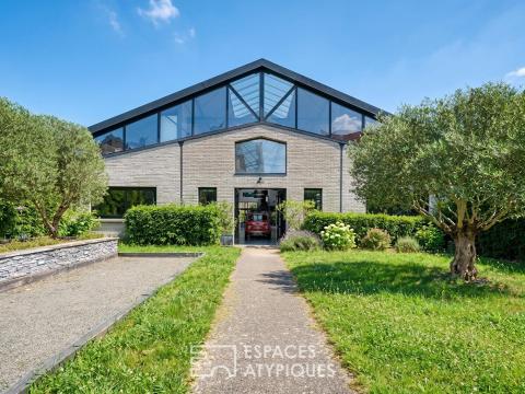 Loft d&rsquo;exception avec jardin et piscine intérieure