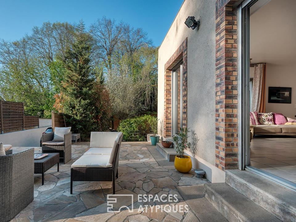 Maison de caractère rénovée avec jardin à Dourdan