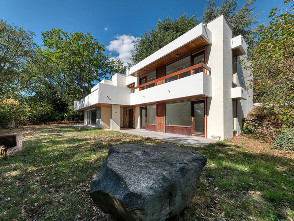 La maison d'architecte et sa vue imprenable