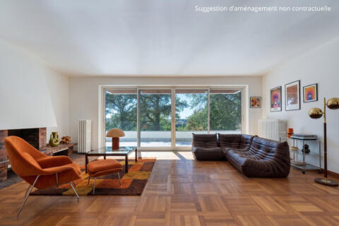 La maison d&rsquo;architecte et sa vue imprenable