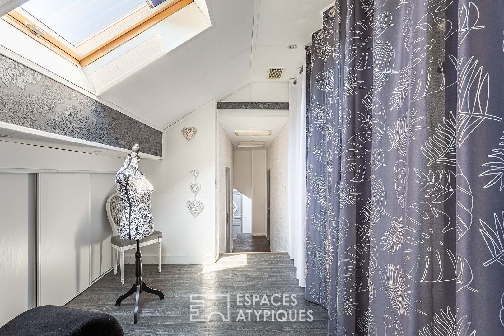 La maison familiale en Bois.
