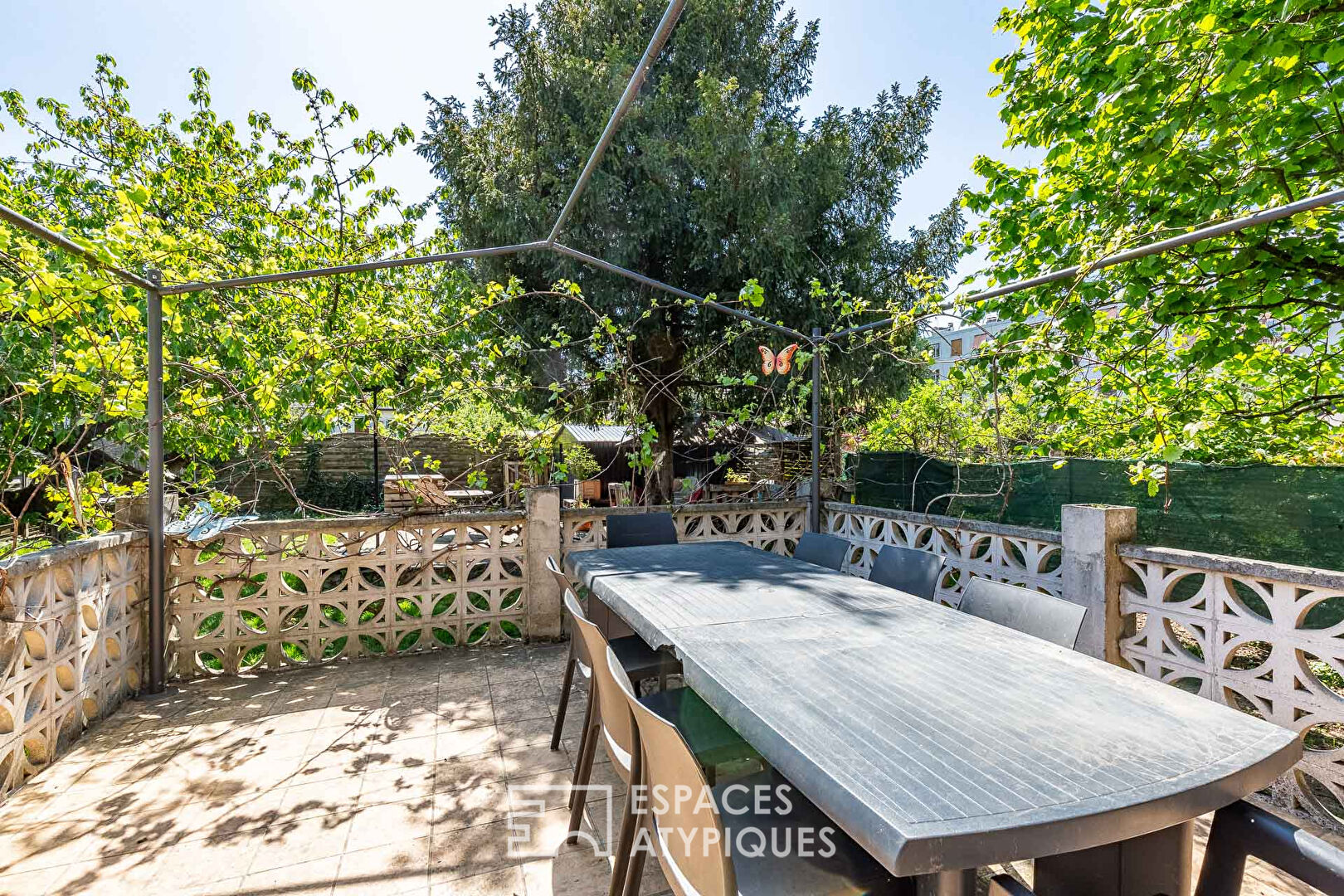 La maison familiale en Bois.