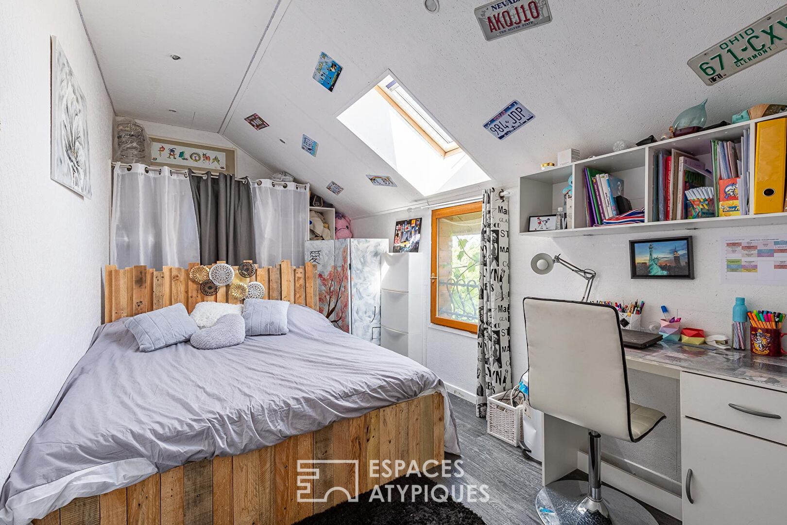 La maison familiale en Bois.