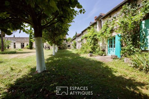 Propriété de charme et sa maison secrète inspirée de Pompéi
