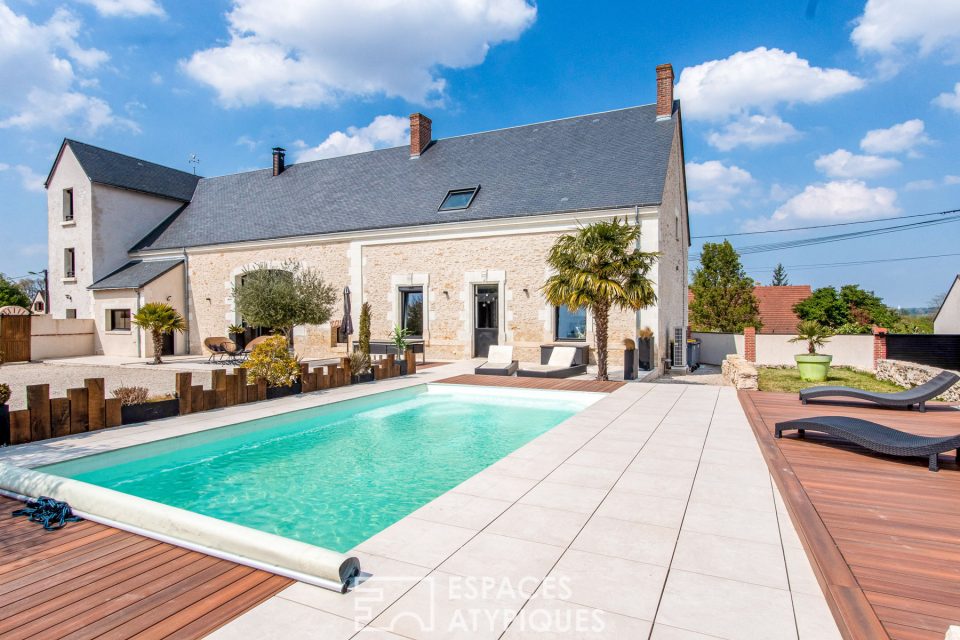 37270 MONTLOUIS SUR LOIRE - Maison vigneronne rénovée au coeur du vignoble - Réf. EAT1199