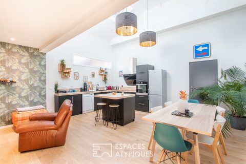 Maison esprit loft en centre bourg de Saint-Avertin