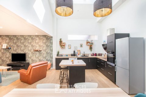 Maison esprit loft en centre bourg de Saint-Avertin