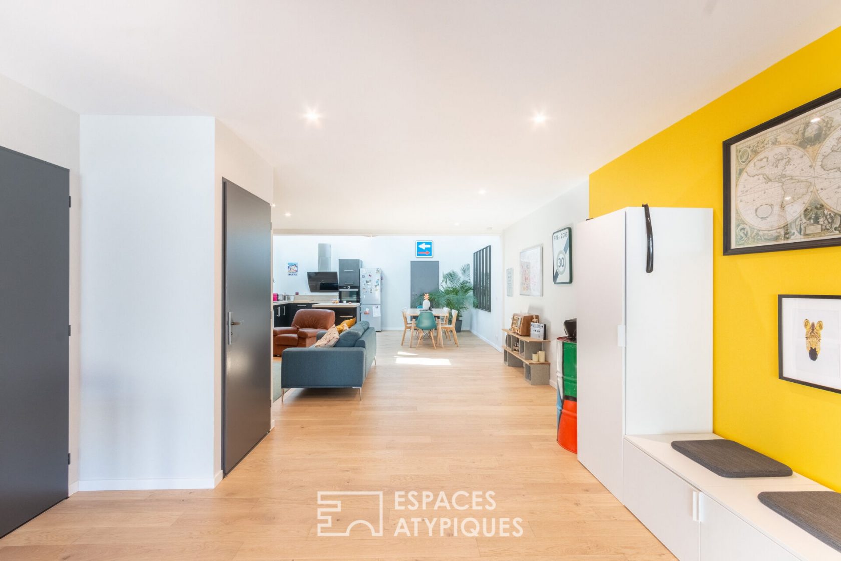 Maison esprit loft en centre bourg de Saint-Avertin