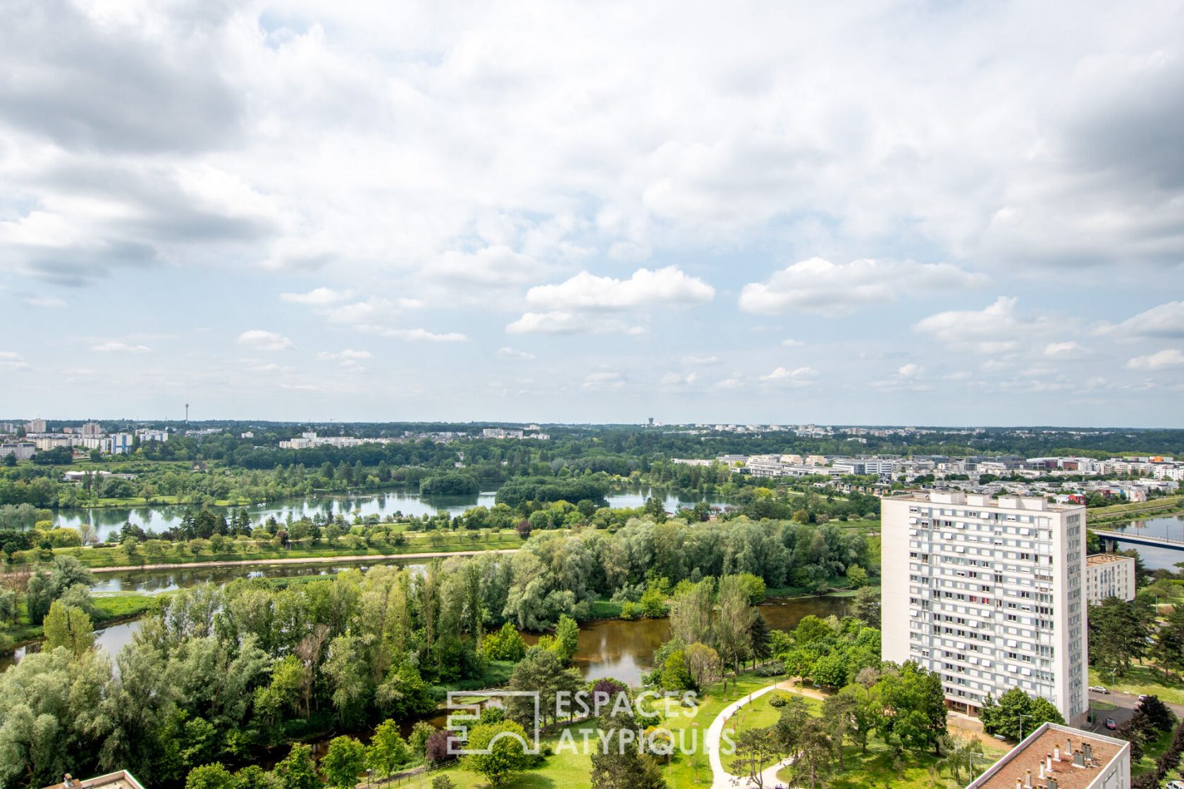 Appartement dernier étage avec vue