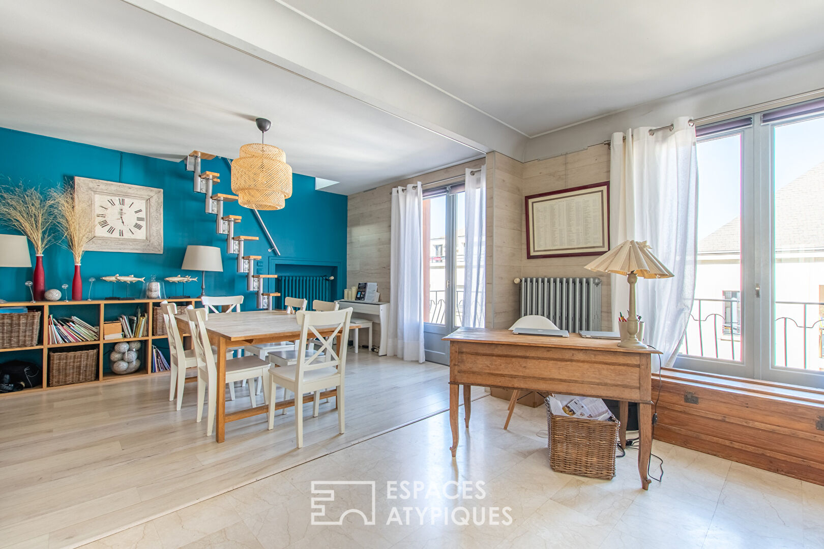 Duplex avec terrasse et jardin