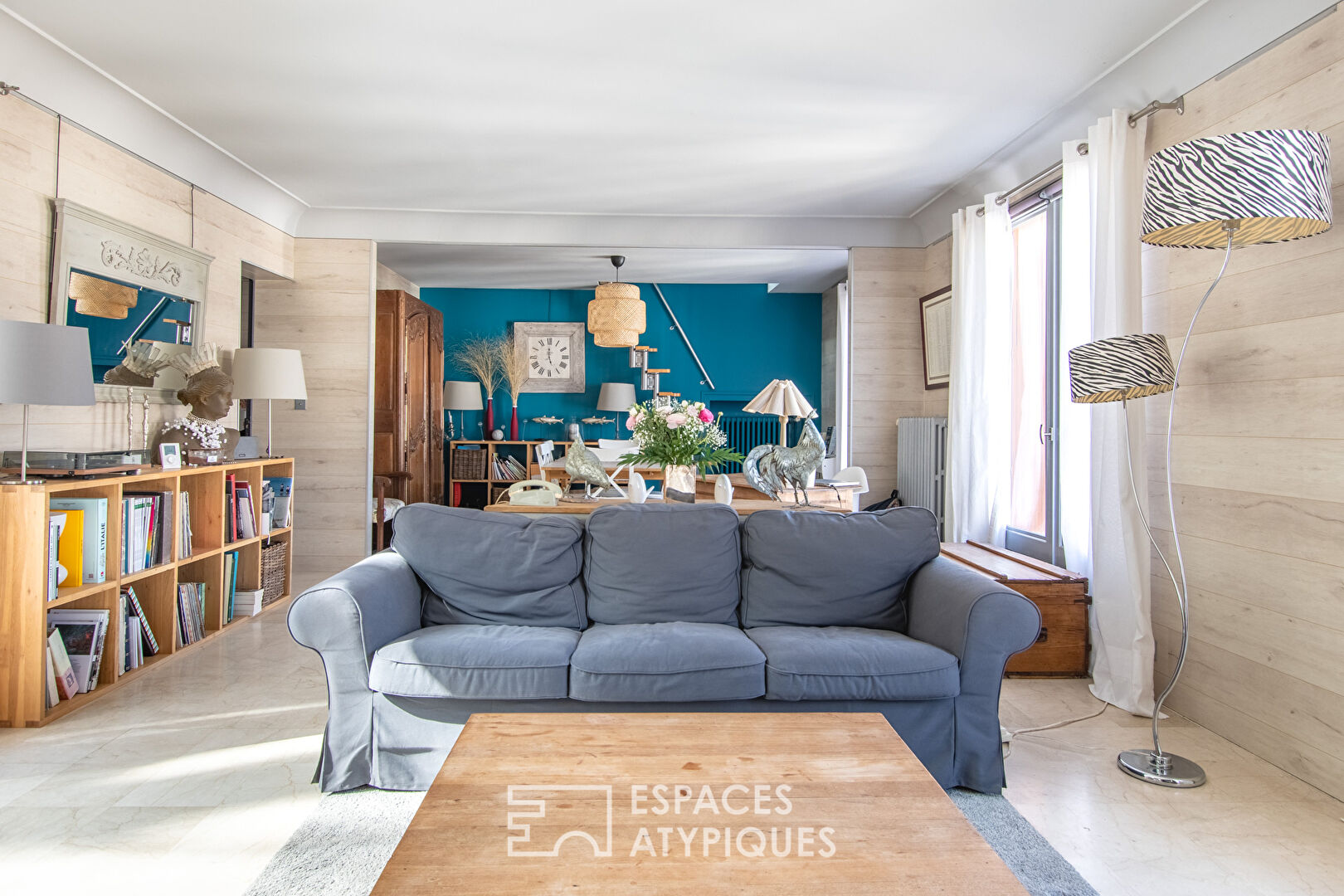 Duplex avec terrasse et jardin