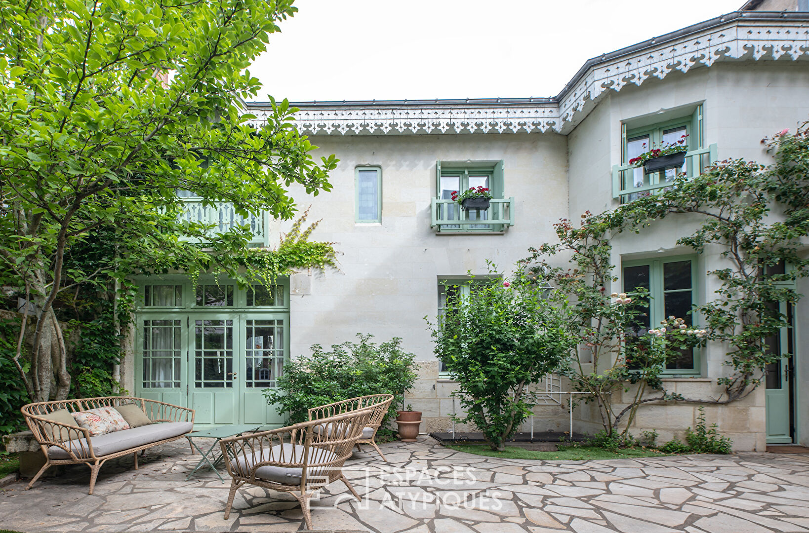 Charmante maison avec jardin au coeur de Tours