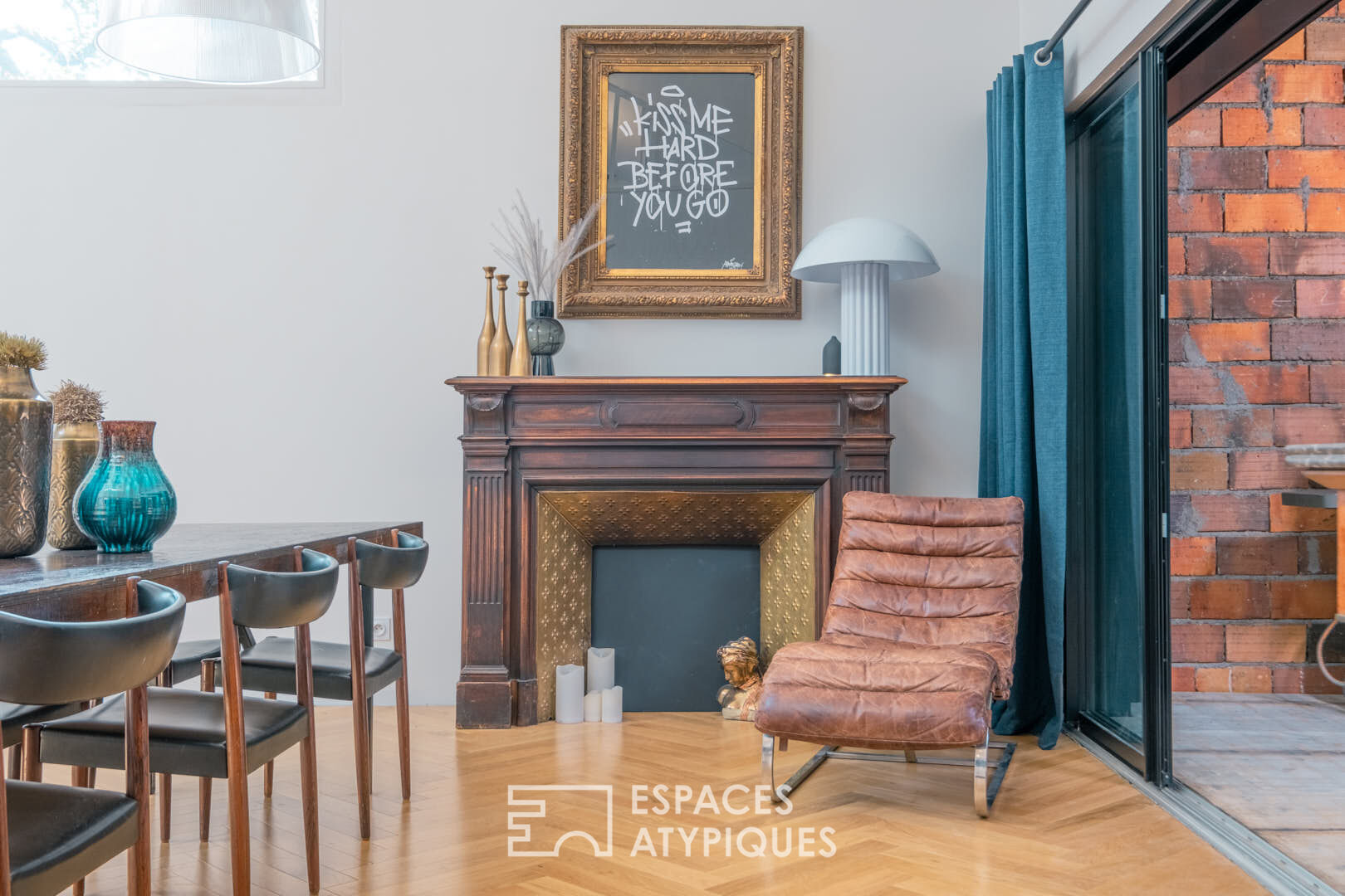 Élégante réhabilitation de style loft