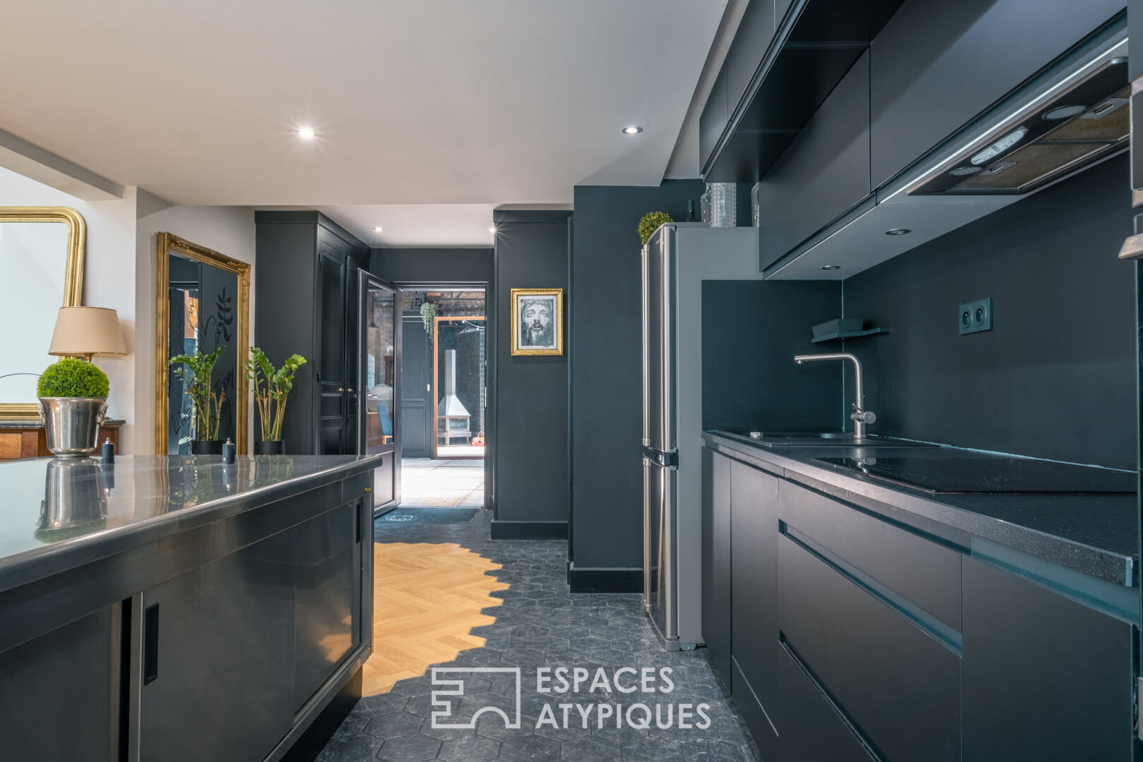 Élégante réhabilitation de style loft