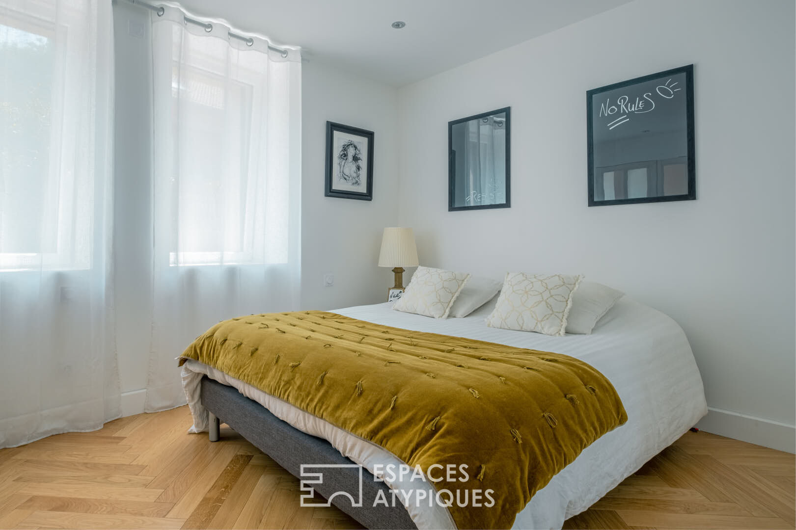 Élégante réhabilitation de style loft