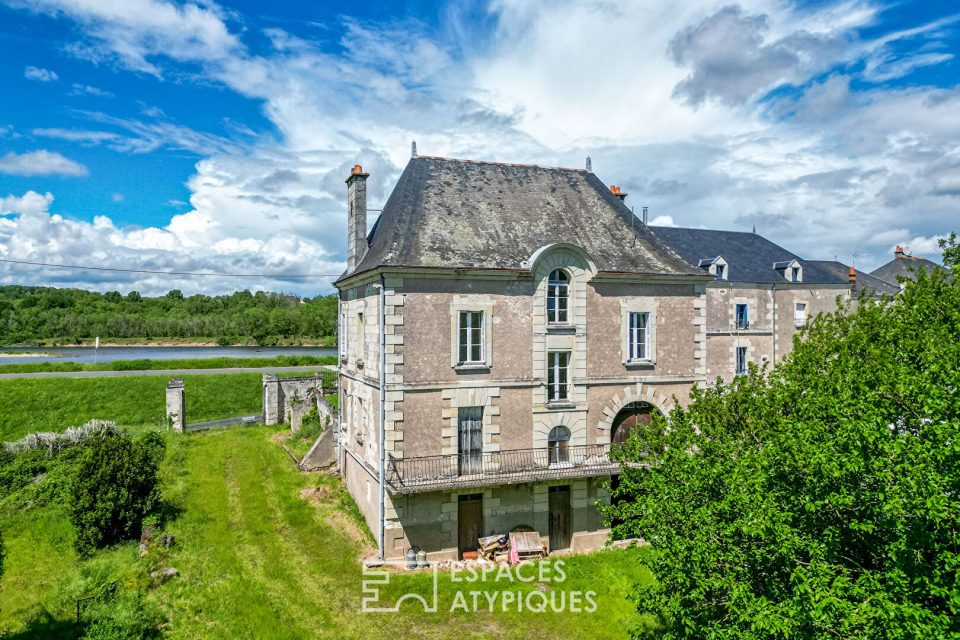 Maison de maitre avec vue sur Loire