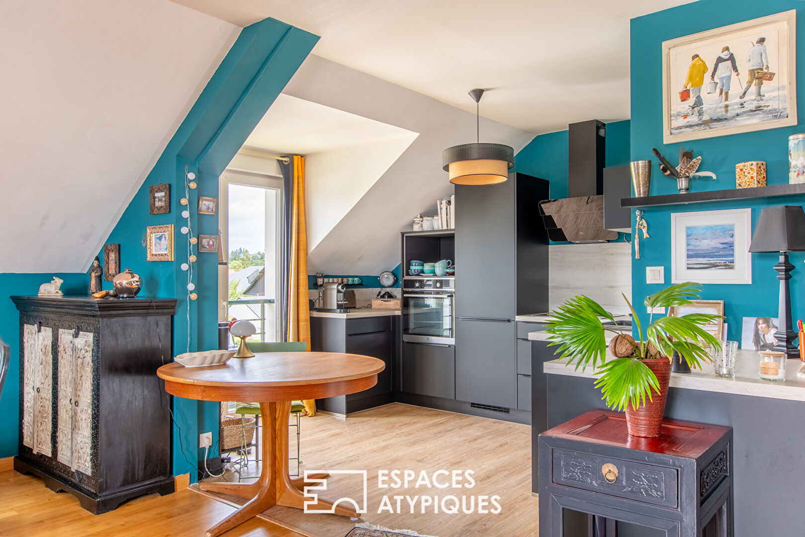 Appartement cosy avec balcon dans un quartier prisé