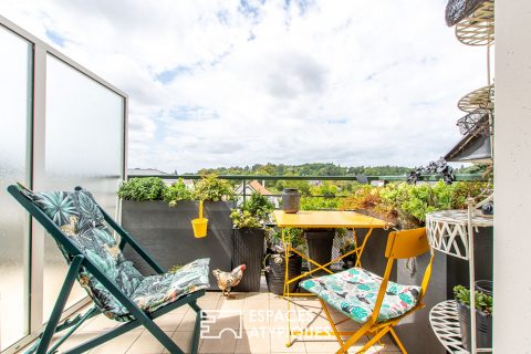 Appartement cosy avec balcon dans un quartier prisé