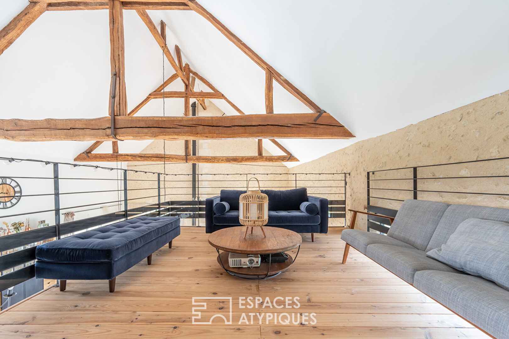 Renovated barn on the edge of the fields