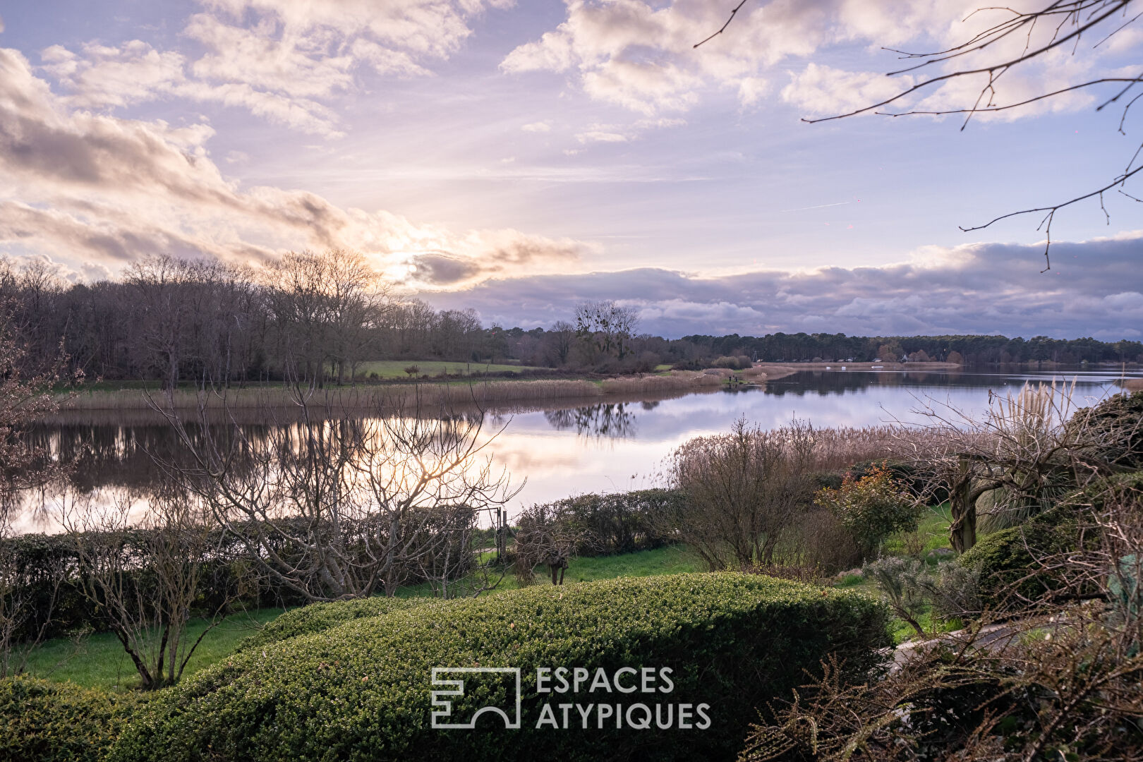 Haven of peace by a lake