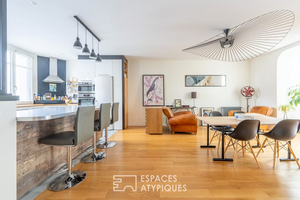 Charmante maison de ville rénovée avec jardin