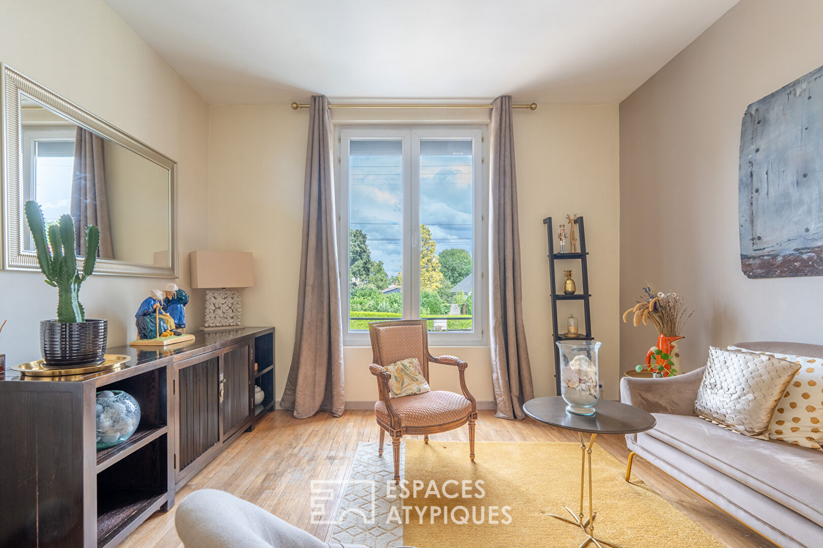 Maison familiale dans un environnement privilégié