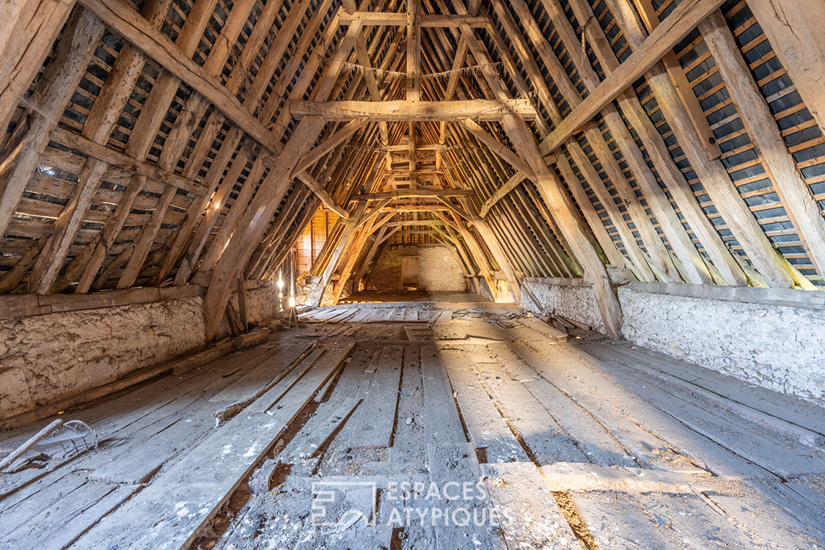 Anciennes écuries d’un château