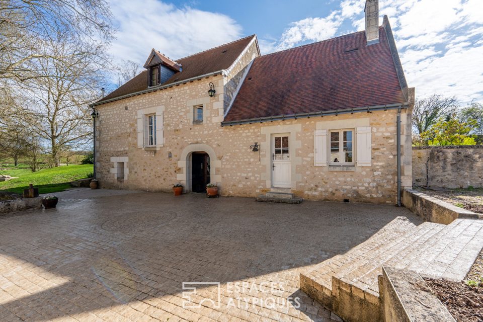 Ancien moulin réhabilité dans un ecrin de nature