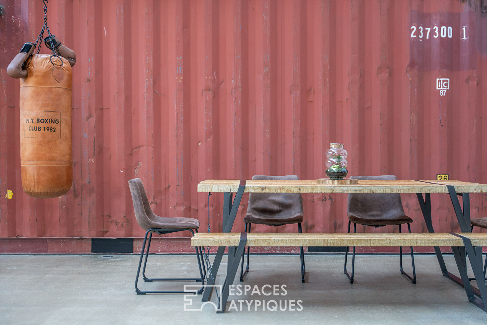 Loft d’architecte dans un ancien garage industriel