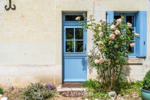 Longère de charme et jardin arboré