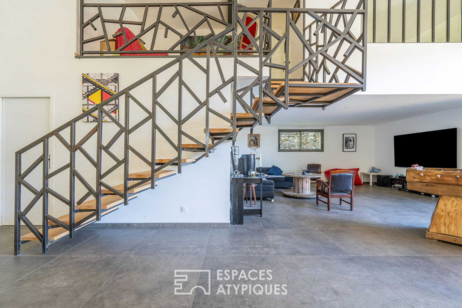 L’ancien hangar réhabilité en loft
