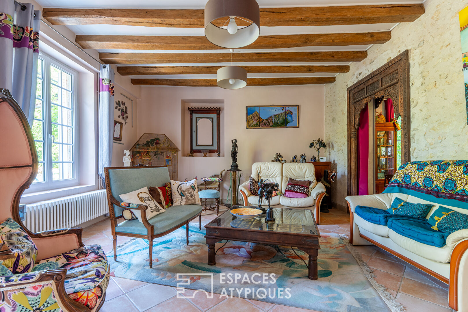 Maison familiale dans un cadre naturel