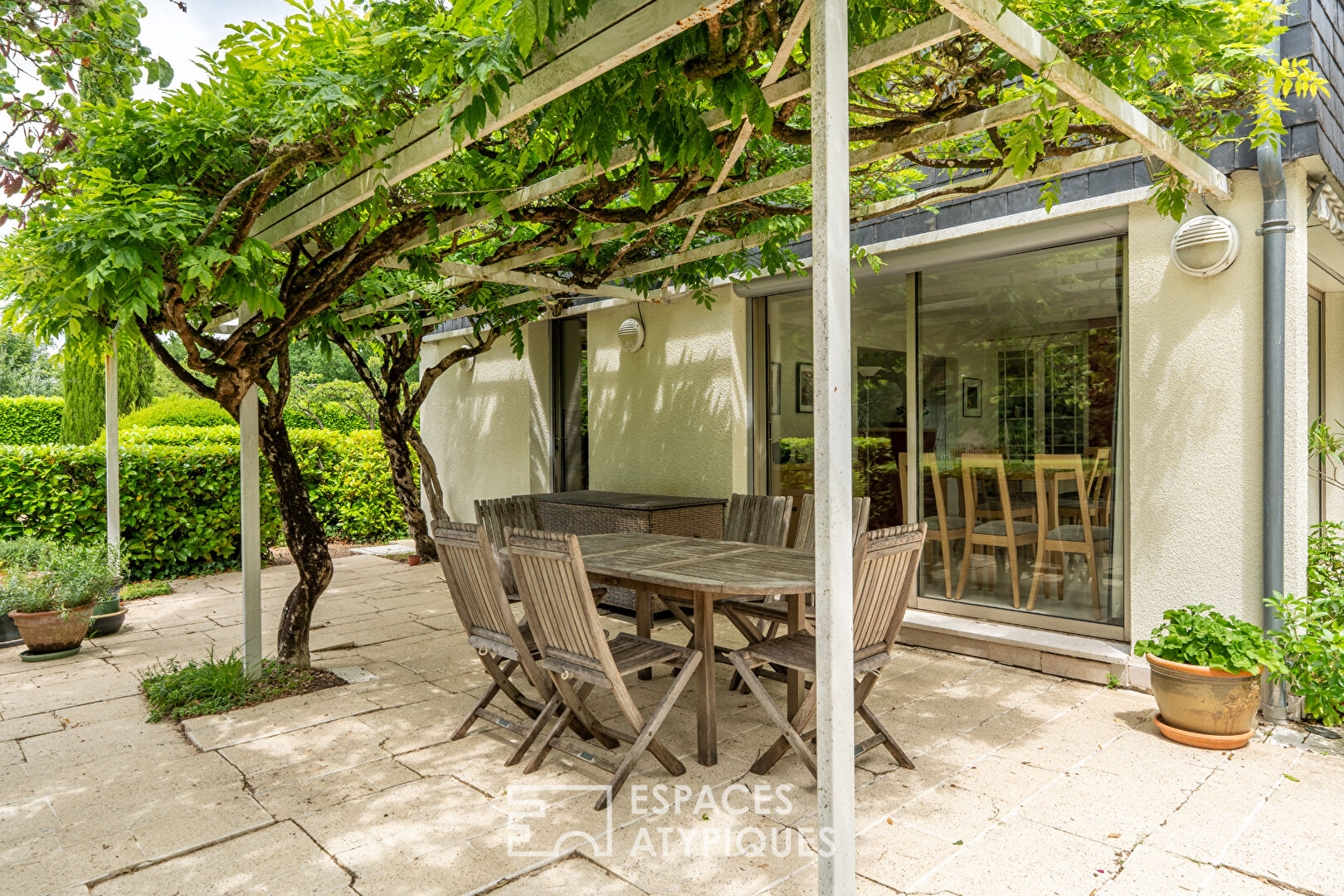 Maison d’architecte avec vue panoramique sur la Loire