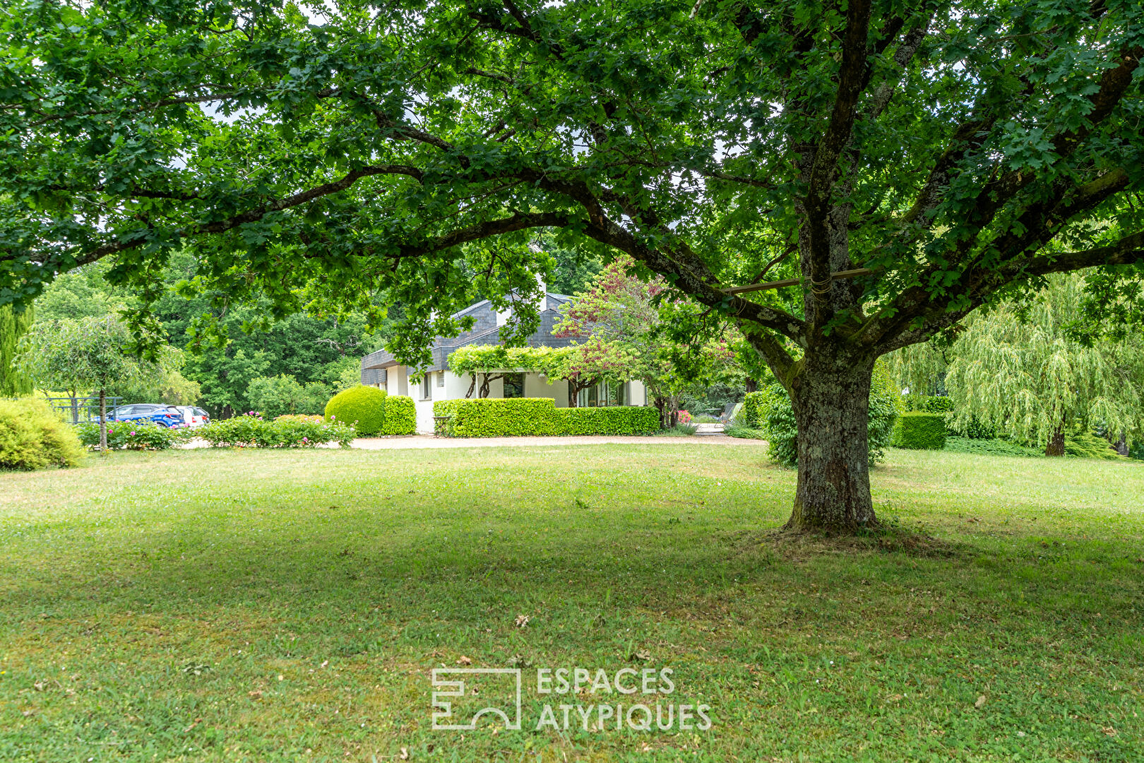 Maison d’architecte avec vue panoramique sur la Loire