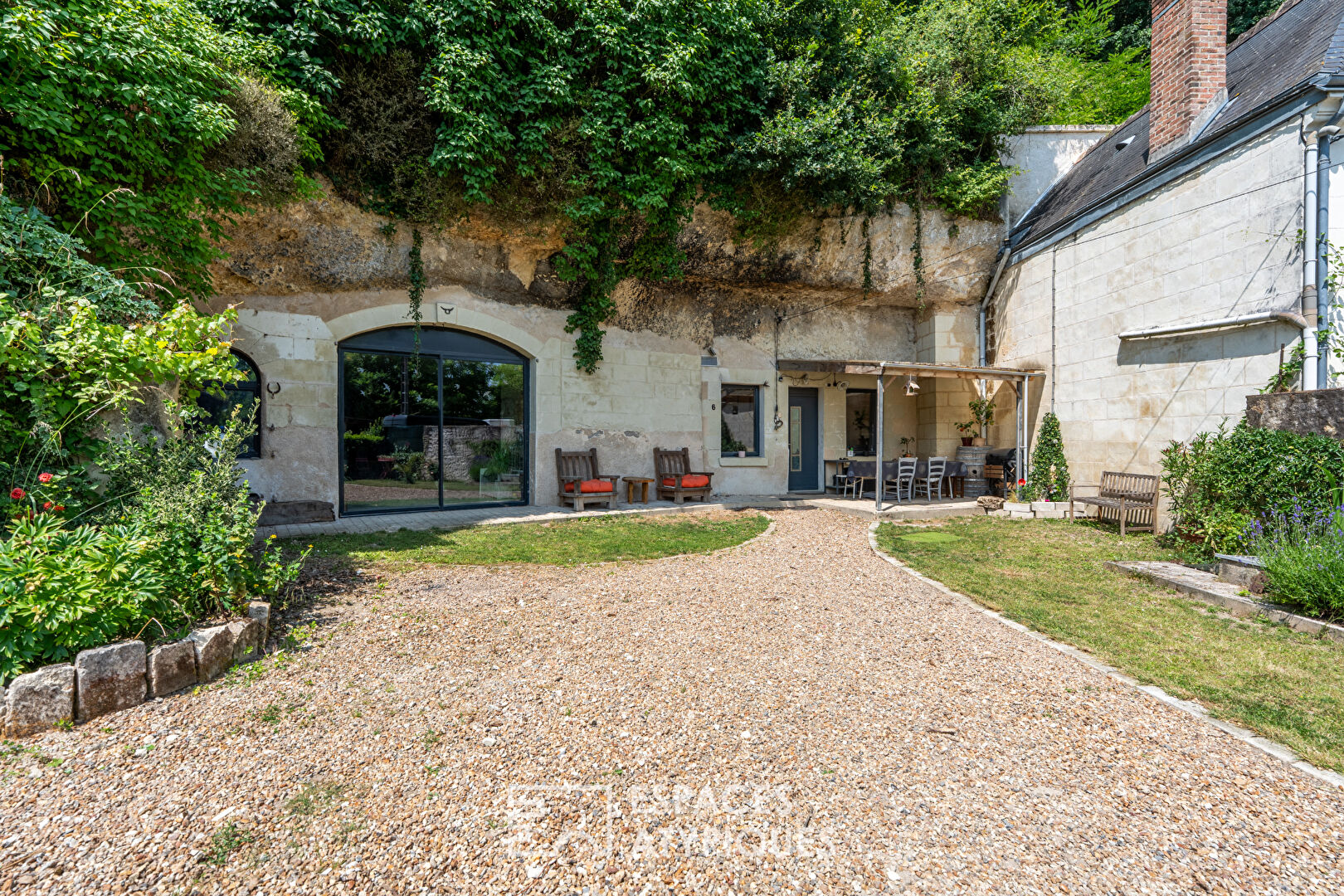 Cave house with a view