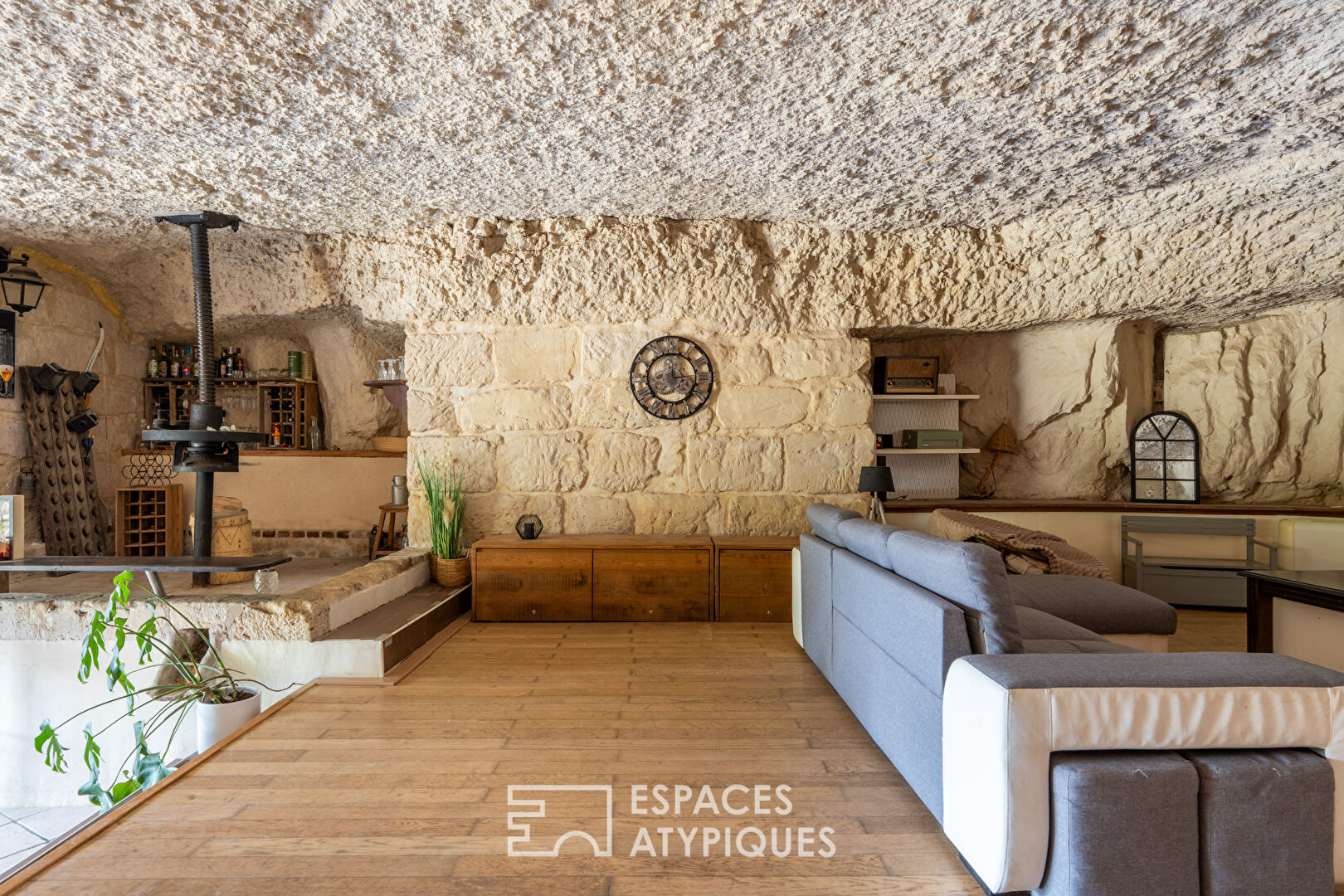 Cave house with a view